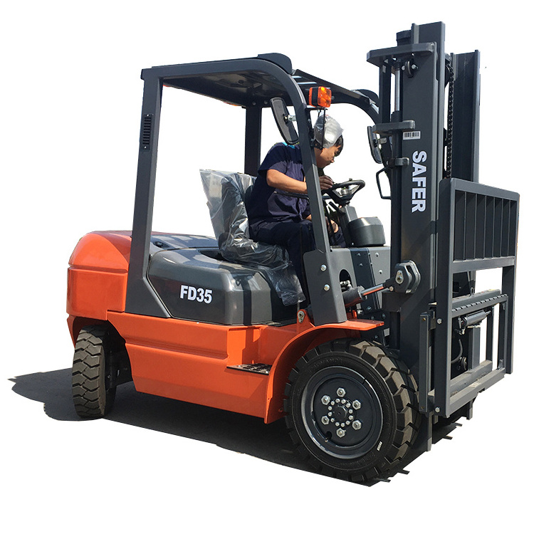 Diesel Forklifts 3.5ton Diesel Counterbalance Forklifts Lift Trucks by SAFERLIFTS