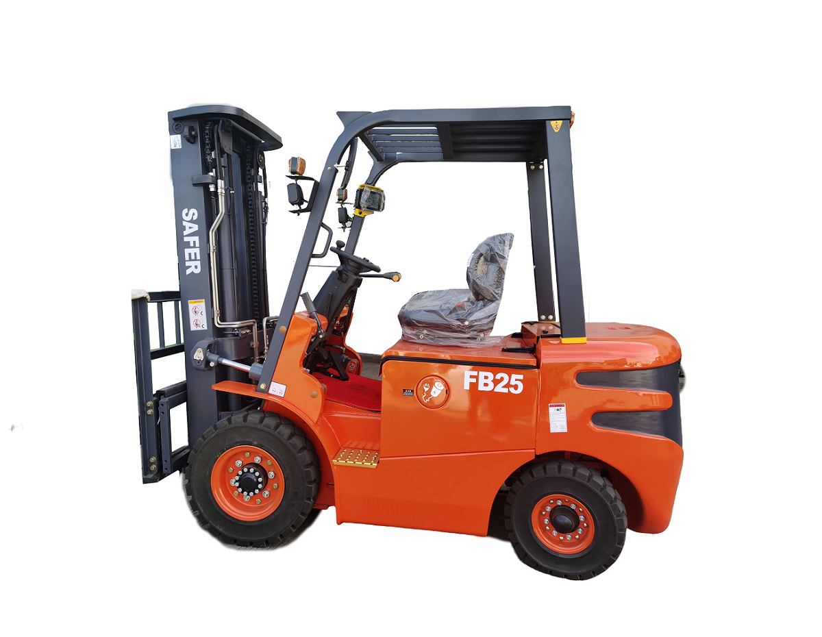 4 Wheel Electric Forklift Truck 2 Ton 2.5 Ton 3 Ton 80V Motor 5 Ton 7 Ton Battery Li-ion Forklift