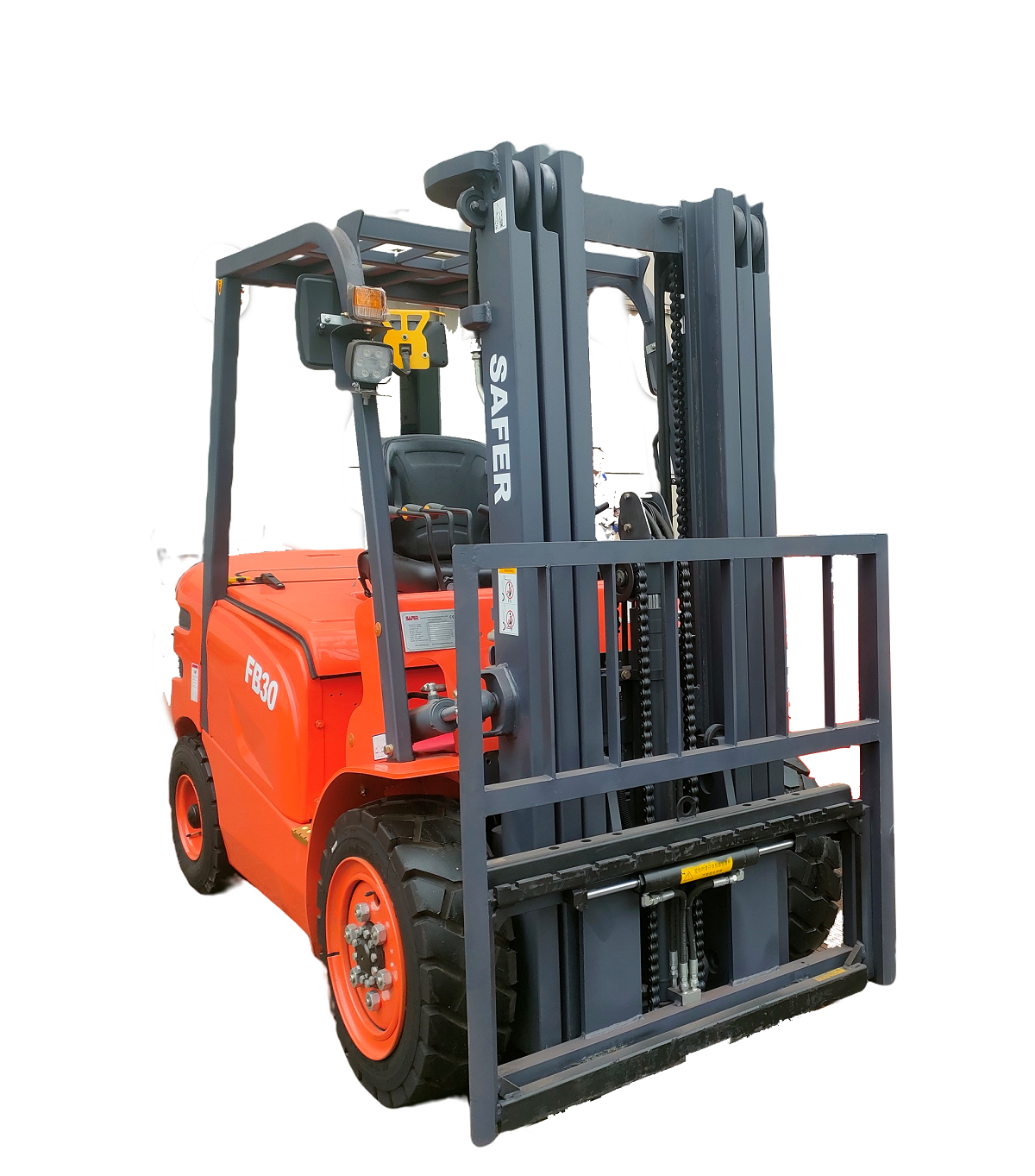 4 Wheel Electric Forklift Truck 2 Ton 2.5 Ton 3 Ton 80V Motor 5 Ton 7 Ton Battery Li-ion Forklift