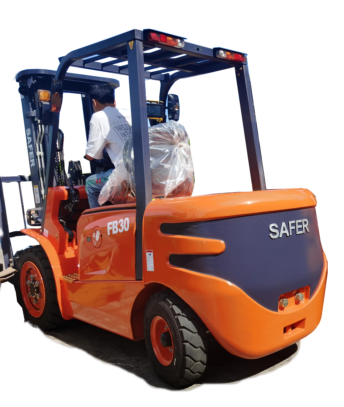 4 Wheel Electric Forklift Truck 2 Ton 2.5 Ton 3 Ton 80V Motor 5 Ton 7 Ton Battery Li-ion Forklift