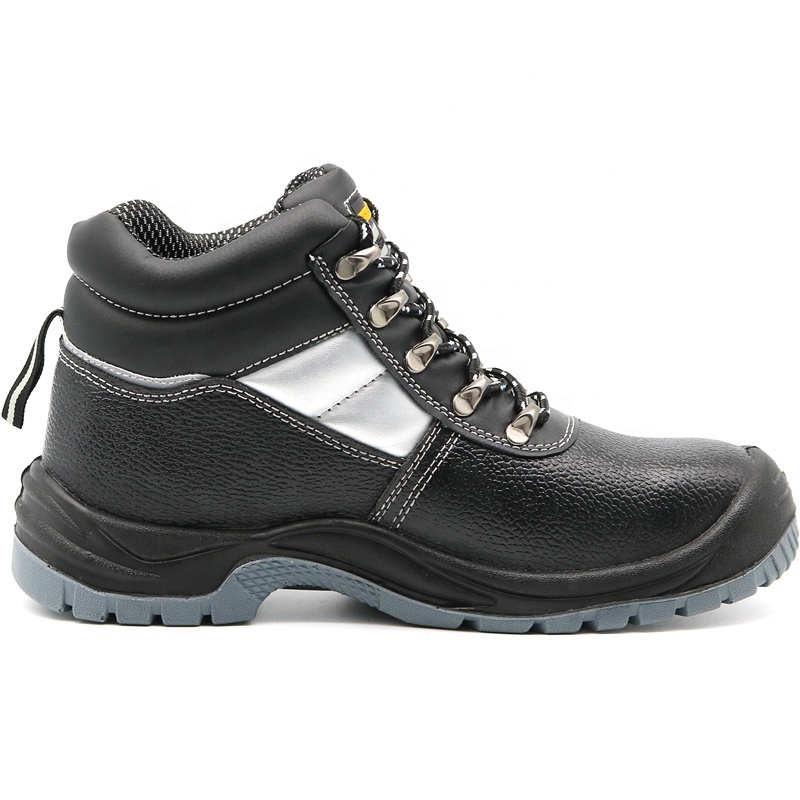 CE oil water resistant anti slip work shoes steel toe puncture proof men industrial construction safety shoes boots S3