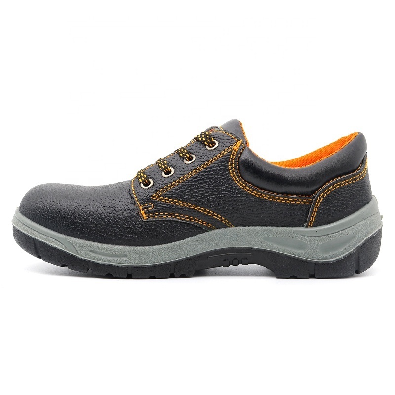 Low cut PU upper anti slip oil resistant PU sole steel toe puncture proof cheap price men safety shoes work