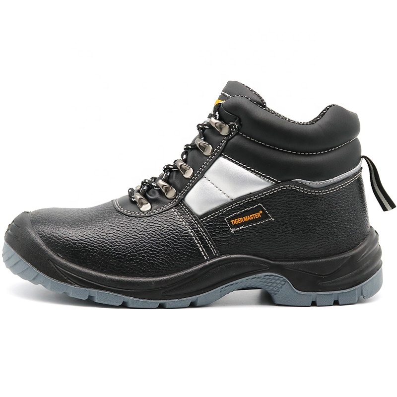 CE oil water resistant anti slip work shoes steel toe puncture proof men industrial construction safety shoes boots S3