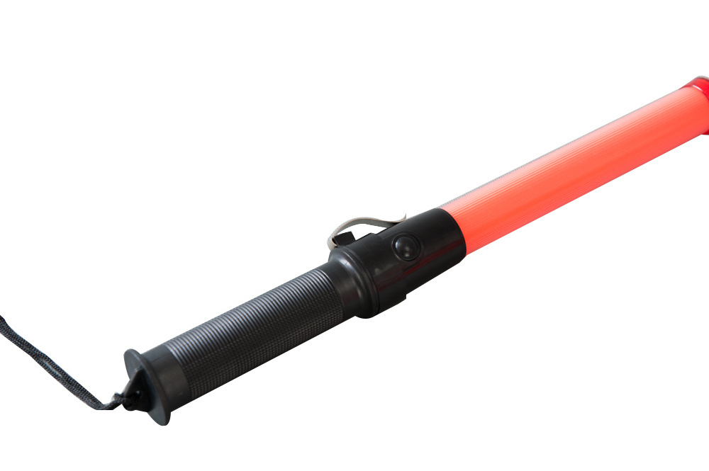 SAFER High Quality Safety Red White LED Traffic Control Wand Baton Light For Road Construction