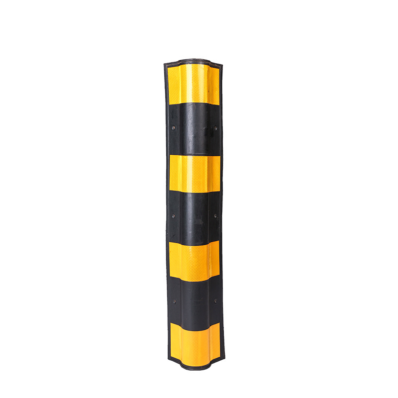 Factory Wholesale Parking Space Lot Garage Columns 800mm Wall Protection Guard Rubber Corner Protectors