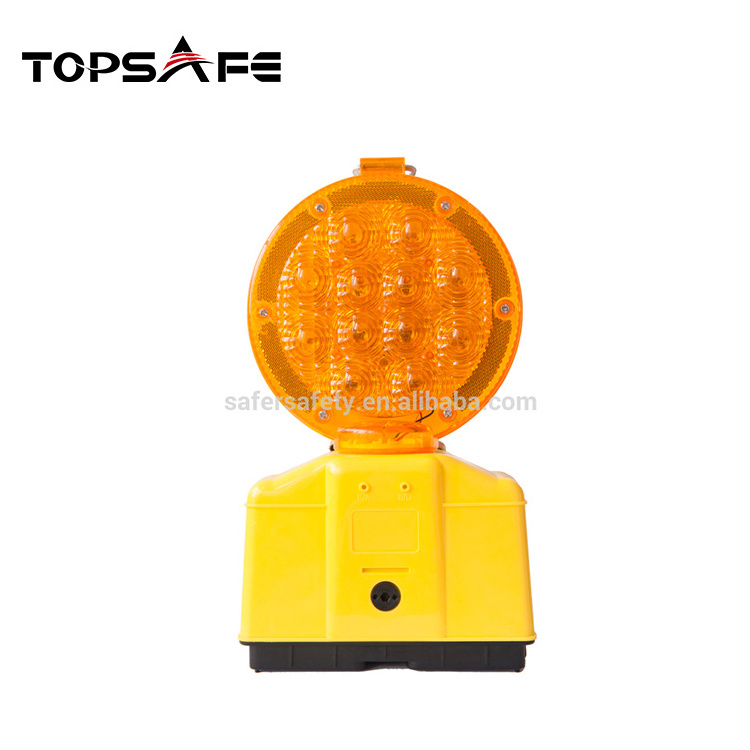 Red 1pce 4R25 6V Battery Flashing Led Flare Traffic Warning Light