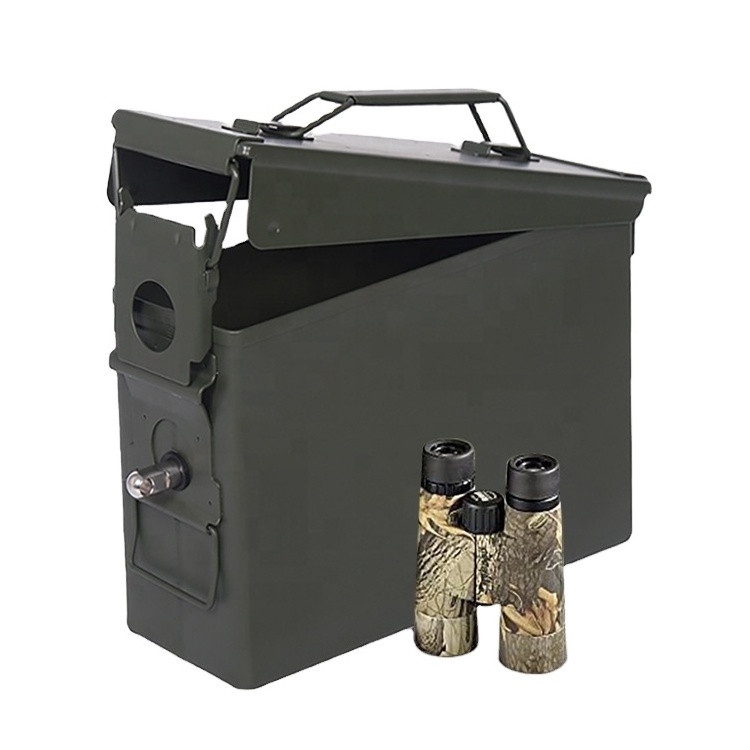 Safewell 30 Caliber ammo can metal box 30 cal Waterproof Metal Tool Ammo Box