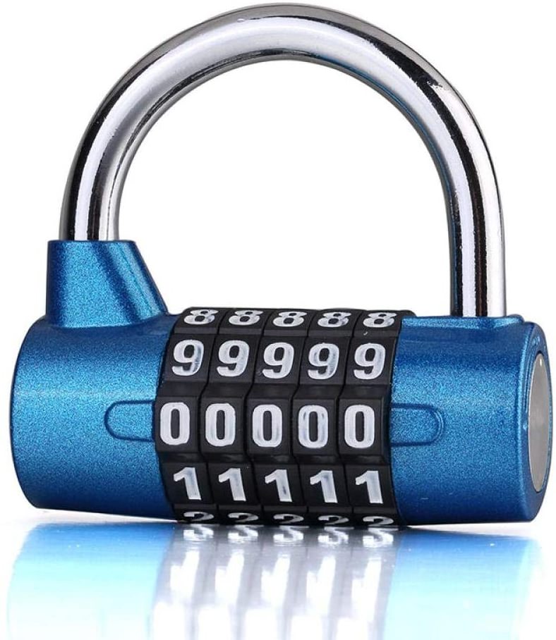 5 Digit Combination Lock lock for locker outdoor combination lock suitable for your Own for Gym, School Locker