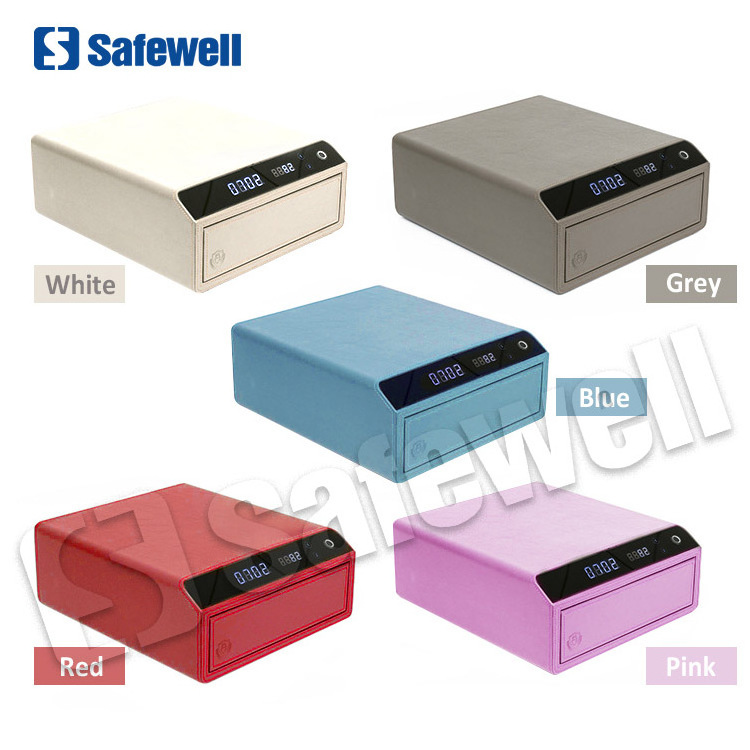 SWJW-06 Smart Fingerprint Jewelry Storage Box For Ring Security Lock Cash Saving Box Cash box