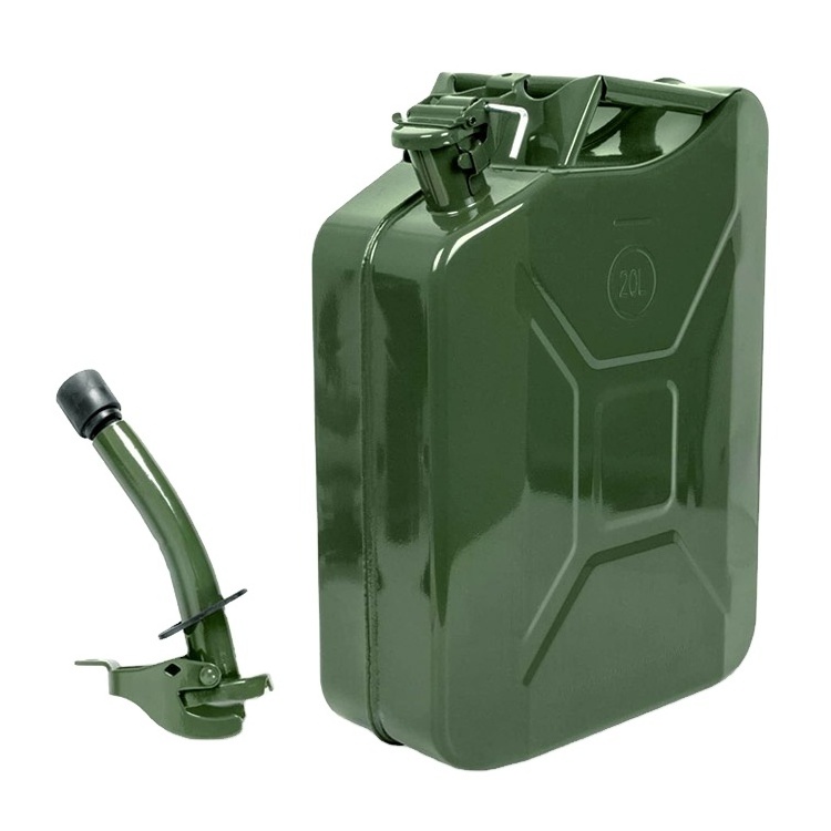 SWJC-03 UN red green black 5/10/15/20 liters 5 gallon Diesel steel metal fuel petrol wholesales jerry can without spout