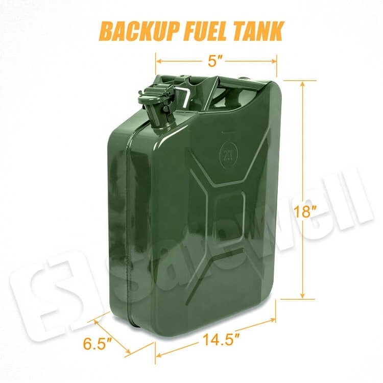 un approved drums Gasoline Wide Mouth Us Jerry Can 20L motorcycle jerry can without spout