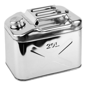 SWJC-23 5 Gallon Stainless Fuel Container 20L Stainless Steel Jerry Can With Spout