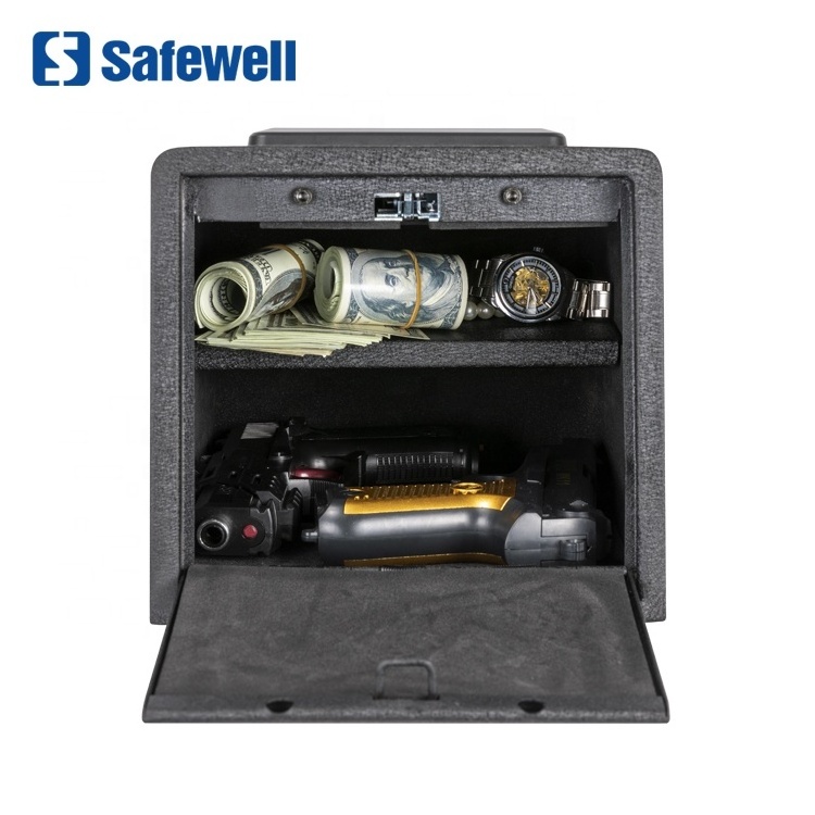 Safewell Quick Access Gun Safe Box Portable Hidden Hand Biometric Gun Safe  Fingerprint