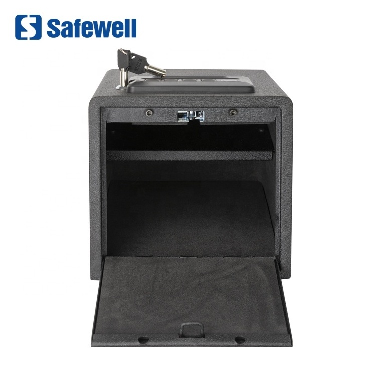 Safewell Quick Access Gun Safe Box Portable Hidden Hand Biometric Gun Safe  Fingerprint