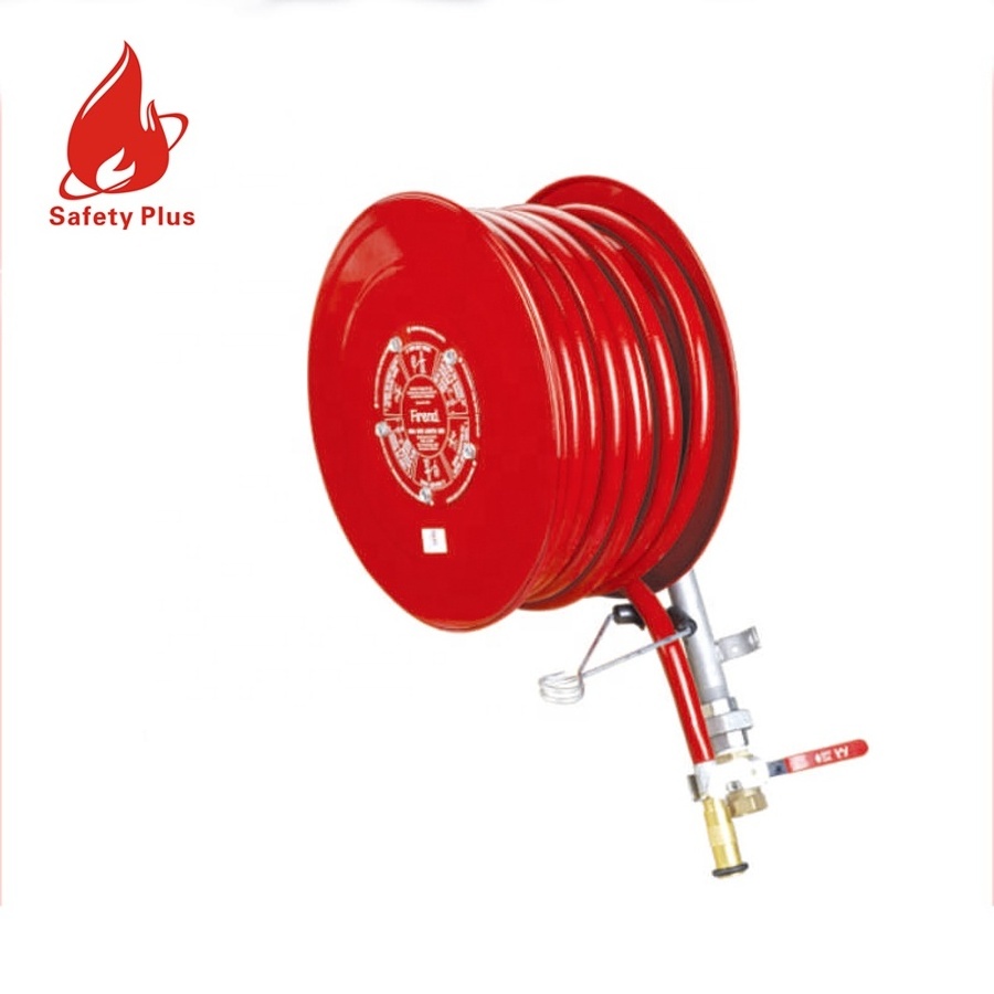 Wholesale Fire Fighting Equipment Fire Hose Reel 3/4'' or 1'' With Fire Fighting Water Pipe