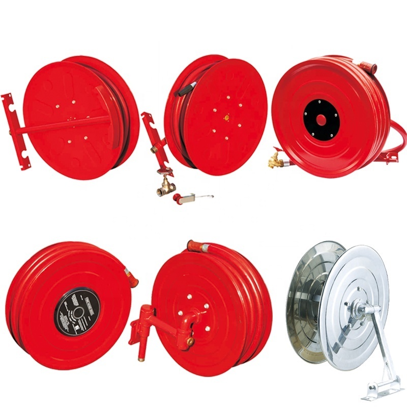 Manual Swing / Automatic 3/4 inch 1'' 30 Meters High Pressure Fire Hose Reel