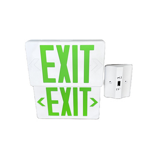 Durable Single and Double Sided Exit Sign Emergency Light Wall Mounted Type Portable Exit Light in Good Quality