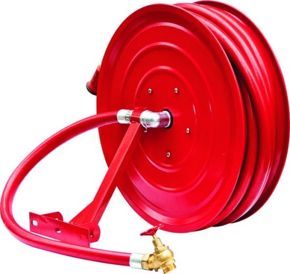 Wholesale Fire Fighting Equipment Fire Hose Reel 3/4'' or 1'' With Fire Fighting Water Pipe