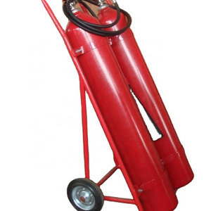 Trolley Mounted Different Sizes 12kg 45kg Co2 Fire Extinguisher