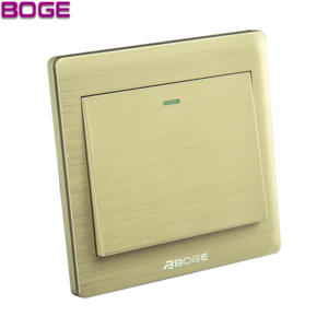 BOGE A7K Serie AC250V 16A wall power 1 Gang 1 Way modern wall light switch