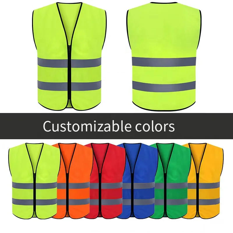 DAIERTA Volunteer Workwear Customized Logo Advertising Vest Supermarket Work Clothes Safety Vest