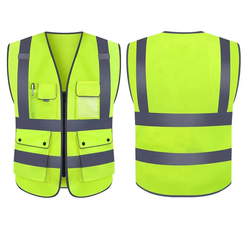 DAIERTA Volunteer Workwear Customized Logo Advertising Vest Supermarket Work Clothes Safety Vest