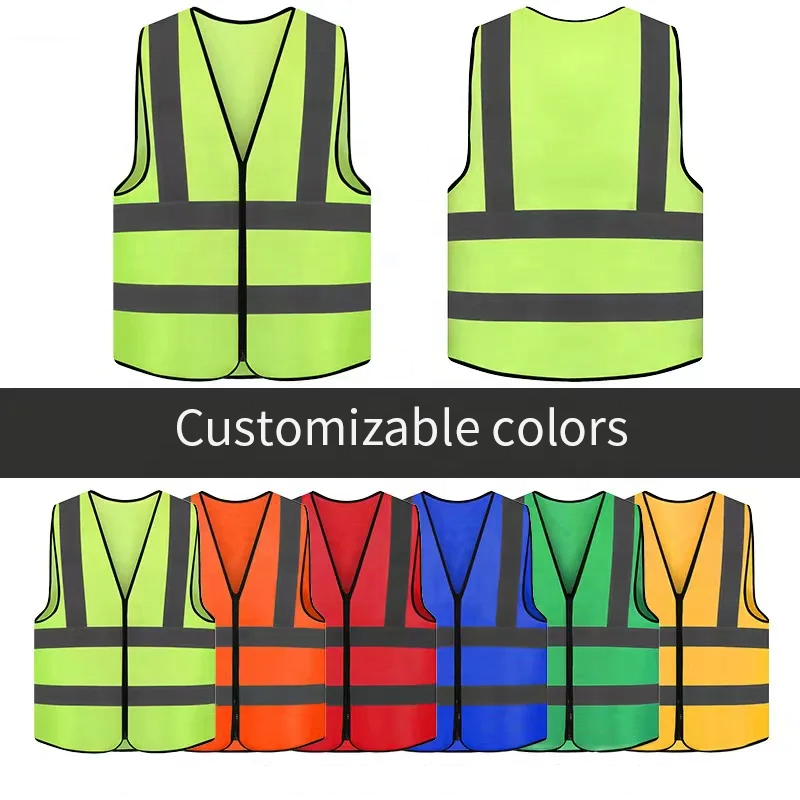 DAIERTA Volunteer Workwear Customized Logo Advertising Vest Supermarket Work Clothes Safety Vest