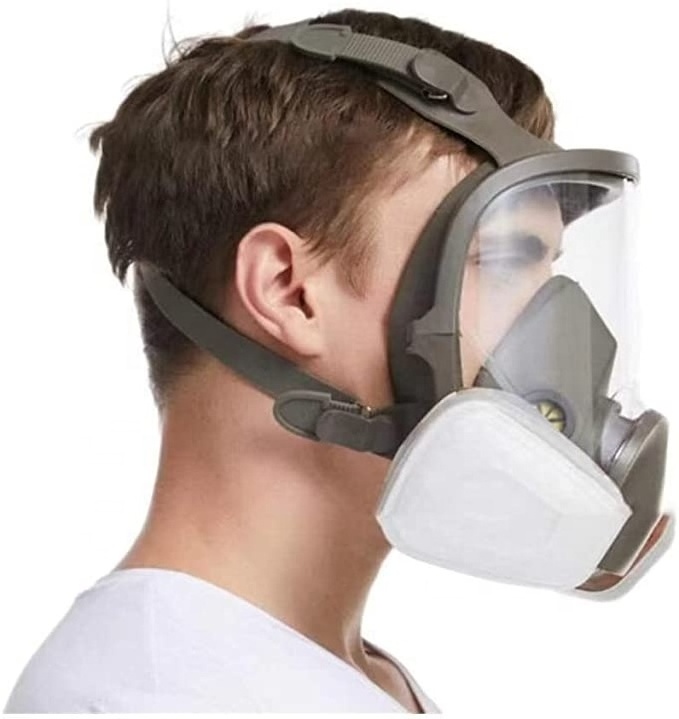 DAIERTA Full Face Gas Mask Paint Chemical Labor Protection Dust Mask Suit Full Face Painting Spraying