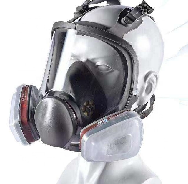 DAIERTA Full Face Gas Mask Paint Chemical Labor Protection Dust Mask Suit Full Face Painting Spraying