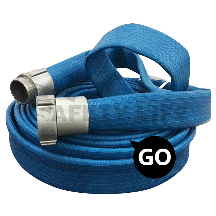 Flexible pvc 3 inch 4 inch fire hose 6 inches