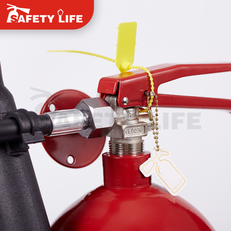 Carbon steel material 2mm 5kg portable co2 fire extinguisher