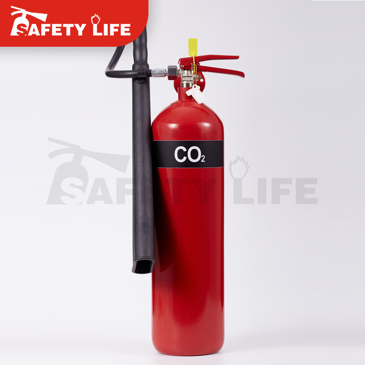 Carbon steel material 2mm 5kg portable co2 fire extinguisher