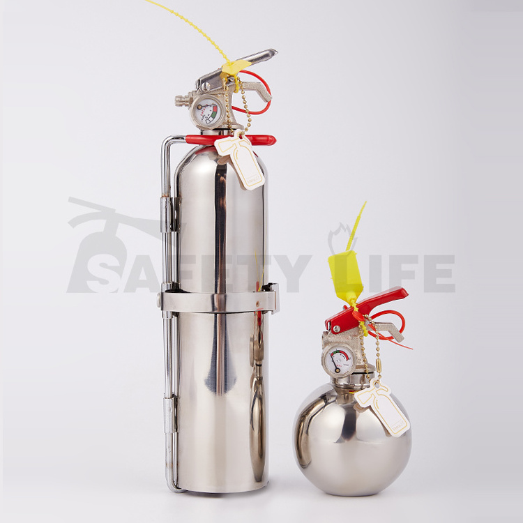 CE Approved 6kg Stainless Steel Pressurized Water Fire Extinguisher