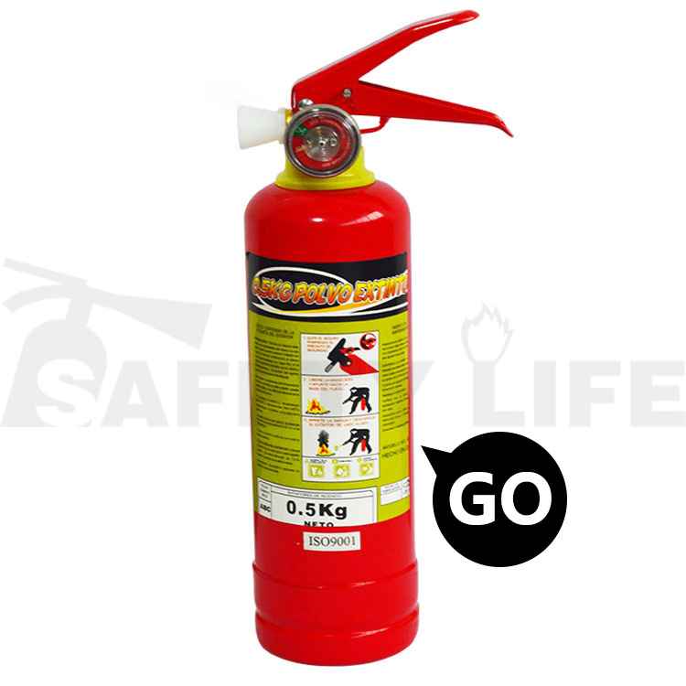 Hanging 3kg alloy co2 replace powder fire extinguisher