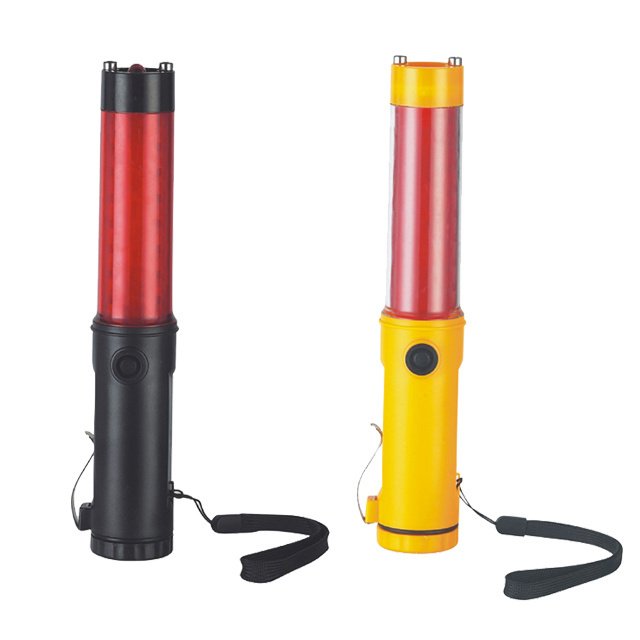 Multi-function magnetic traffic batons with safety hammer wand 10