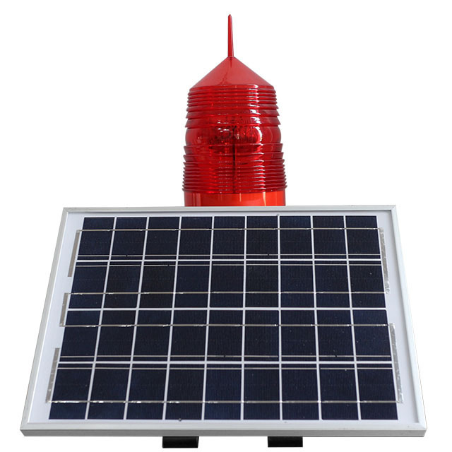 Aircraft Aviation Solar Powered Navigation  Led Flashing Crane Tower Obstruction Beacon Marine Lantern Warning Lights