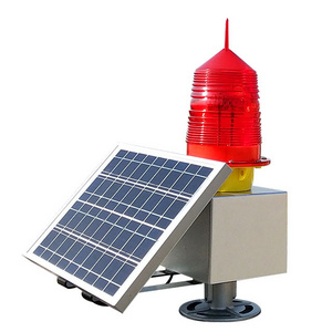 Aircraft Aviation Solar Powered Navigation  Led Flashing Crane Tower Obstruction Beacon Marine Lantern Warning Lights