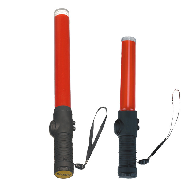 battery led traffic control baton marshalling magnetic traffic wands with whistle 11