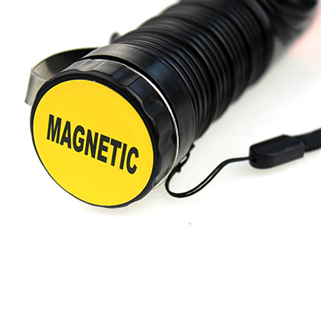 battery led traffic control baton marshalling magnetic traffic wands with whistle 11