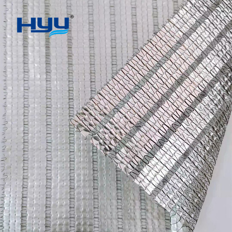 Factory directly supply aluminum foil sunshade net greenhouse inside shading theRmal screen