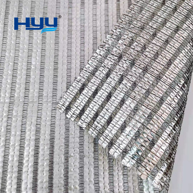 Factory directly supply aluminum foil sunshade net greenhouse inside shading theRmal screen