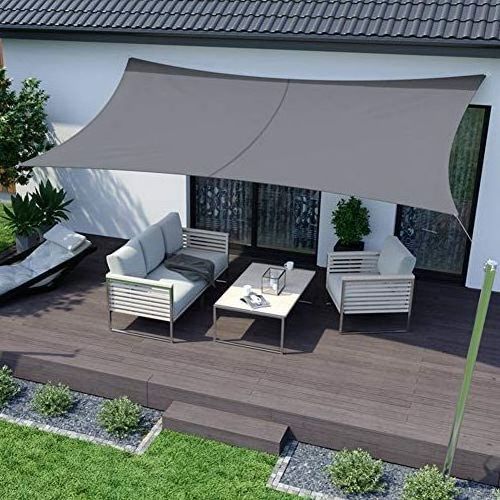 waterproof shade sail amazon outdoor square sun shade sail canopy