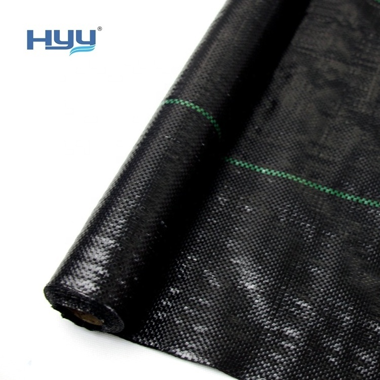 Weed control barrier mat black ground cover weed mats plastic mulch film