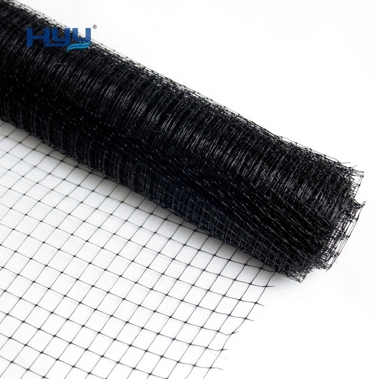 Black Polypropylene plastic dog net deer farm fence PP deer fence netting