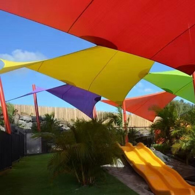 Sun shade sail Summer Outdoor Waterproof Shade Canvas Oxford Cloth Sunscreen Rain Cover Garden Courtyard Awning Beach Sun Shade