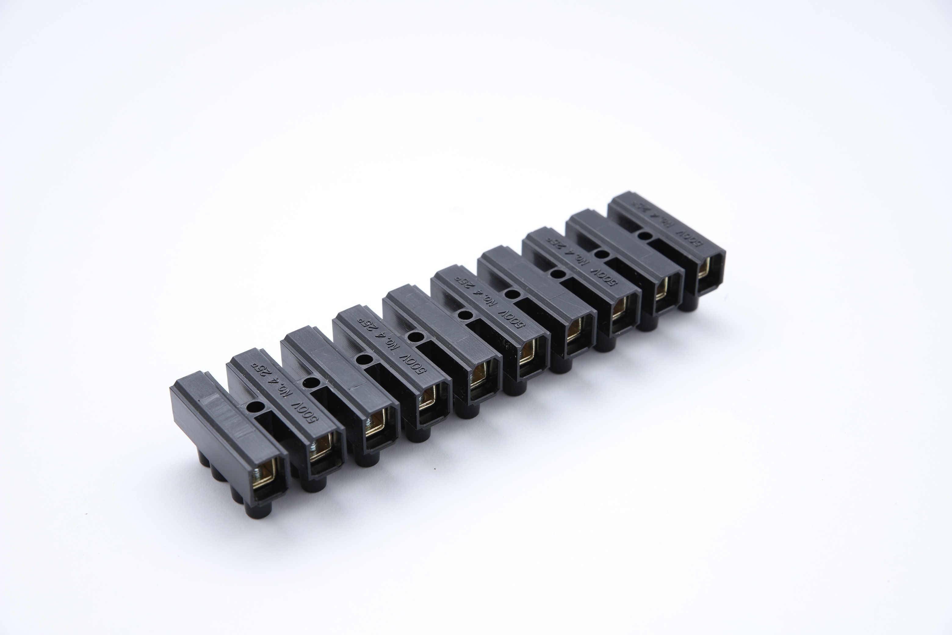 PE terminal /double two line terminal block/25mm connector