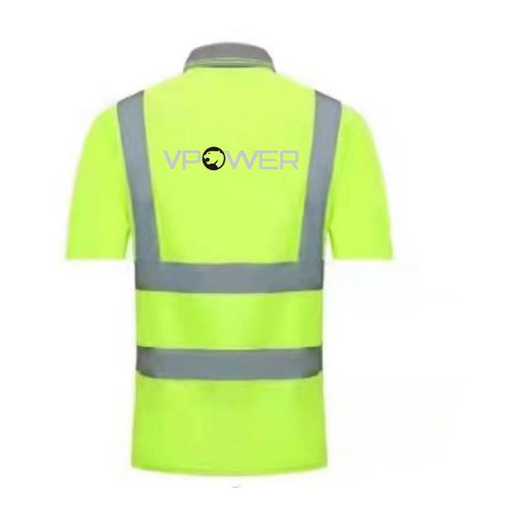 Factory Direct Safety Shirts High Visibility Reflective Wholesale Affordable Traffic Safety Clothing