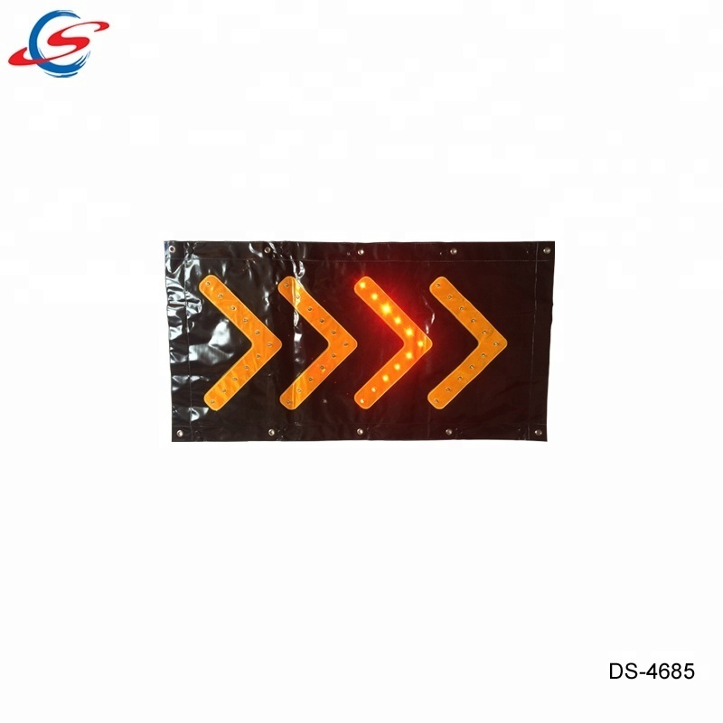 DS-4685 road signs flashing led directional traffic arrow light