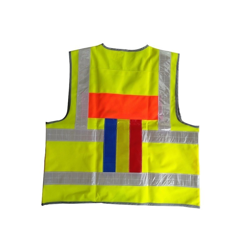 reflective high quality chaleco reflectivo de seguridad yellow safety vest