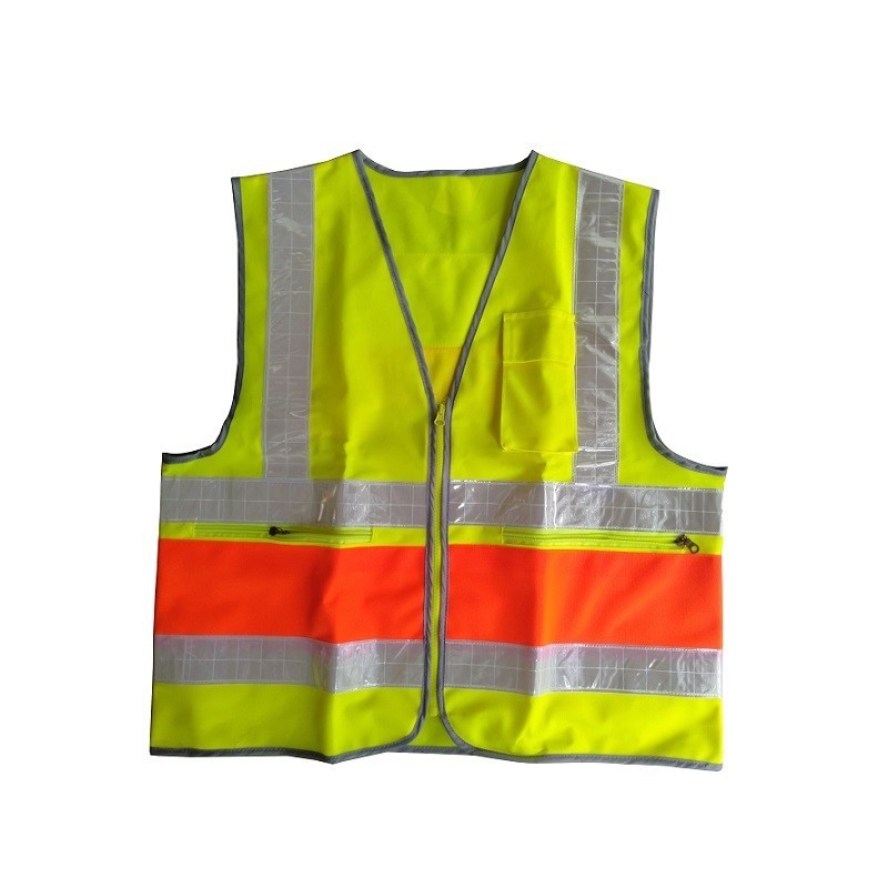 reflective high quality chaleco reflectivo de seguridad yellow safety vest